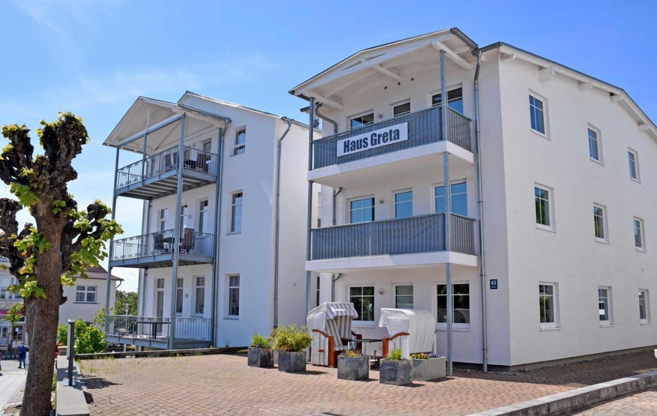 Appartementhaus Greta Im Ostseebad Sellin  Exterior foto